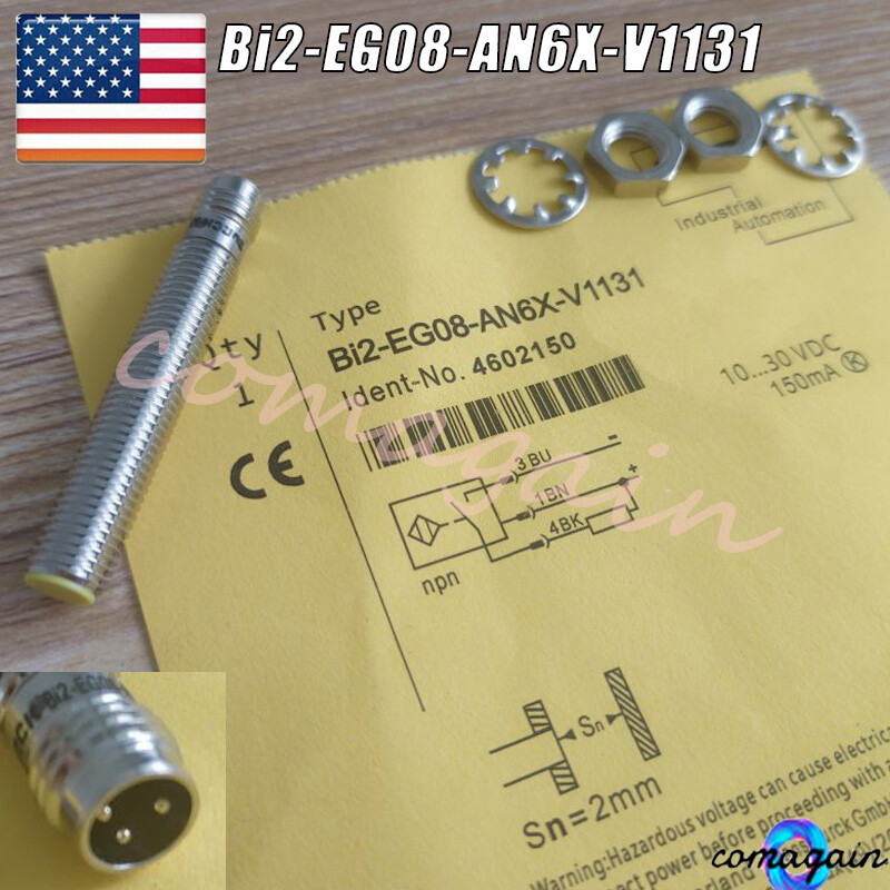 1PCS Inductive Sensor For Turck BI2-EG08-AN6X-V1131 Bi2EG08AN6XV1131 | 4602150