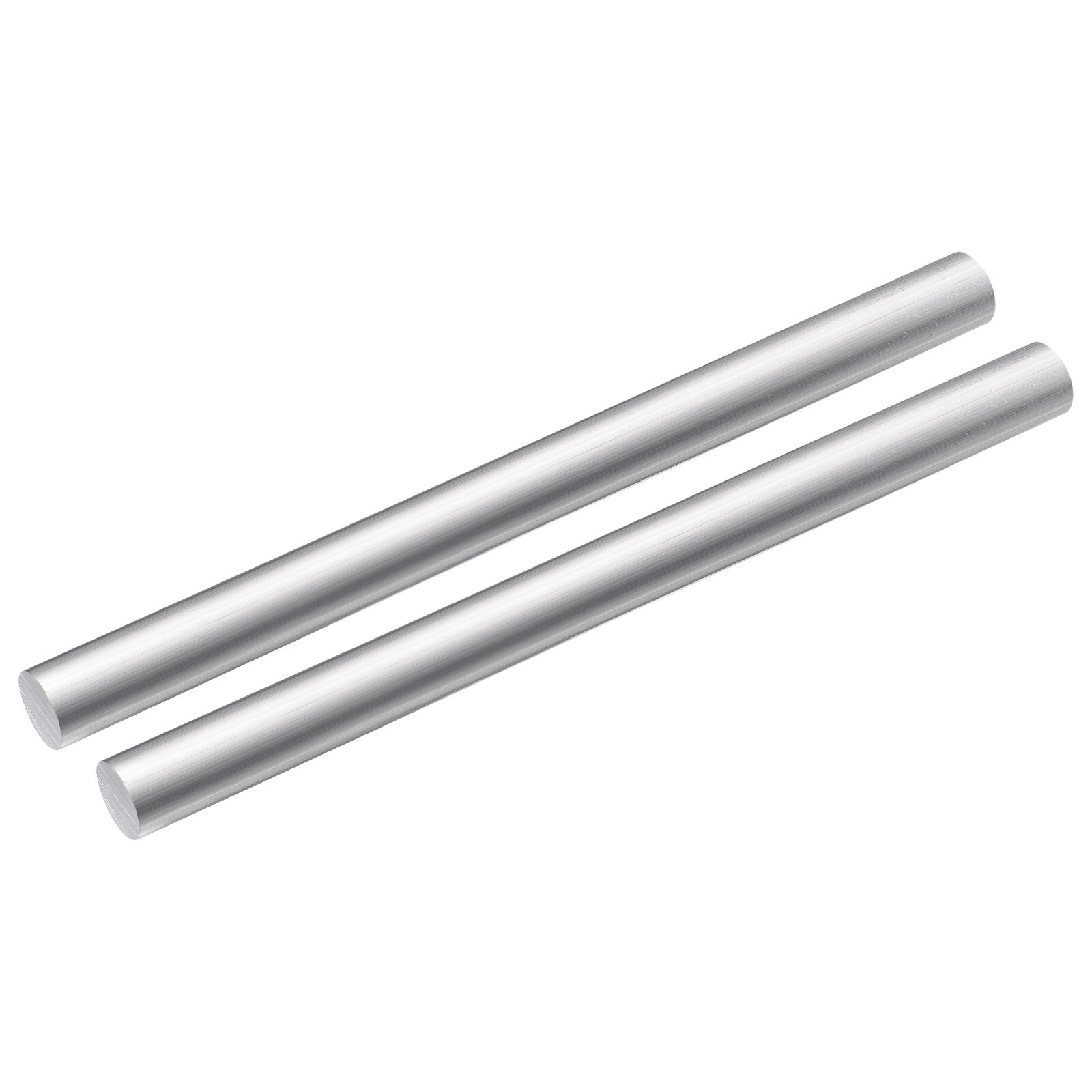 Aluminum Round Rod, 9/16 Inch Diameter 6061 Solid Metal Bar 13 Inch Length 2Pcs