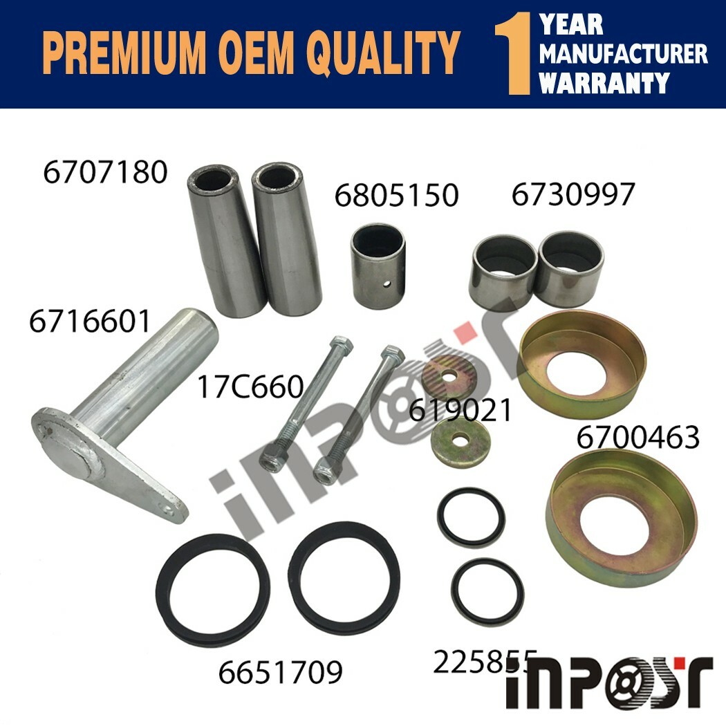 6707180 for Bobcat Bobtach Pivot Pin and Bush Kit 1.5 Inch 763 Skid Steer Loader