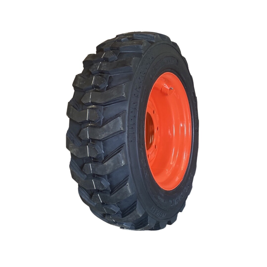 NEW 10-16.5 Skid Steer Tire/Wheel/Rim for Bobcat & more – 10X16.5-12 PLY
