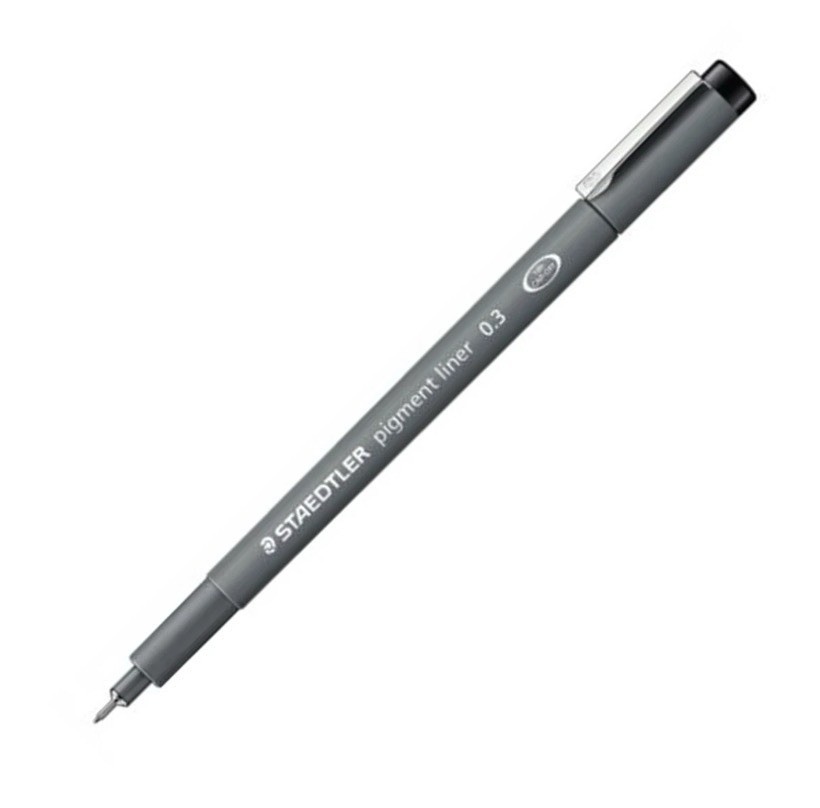 Staedtler PIGMENT LINER FINELINER 0.3 MM