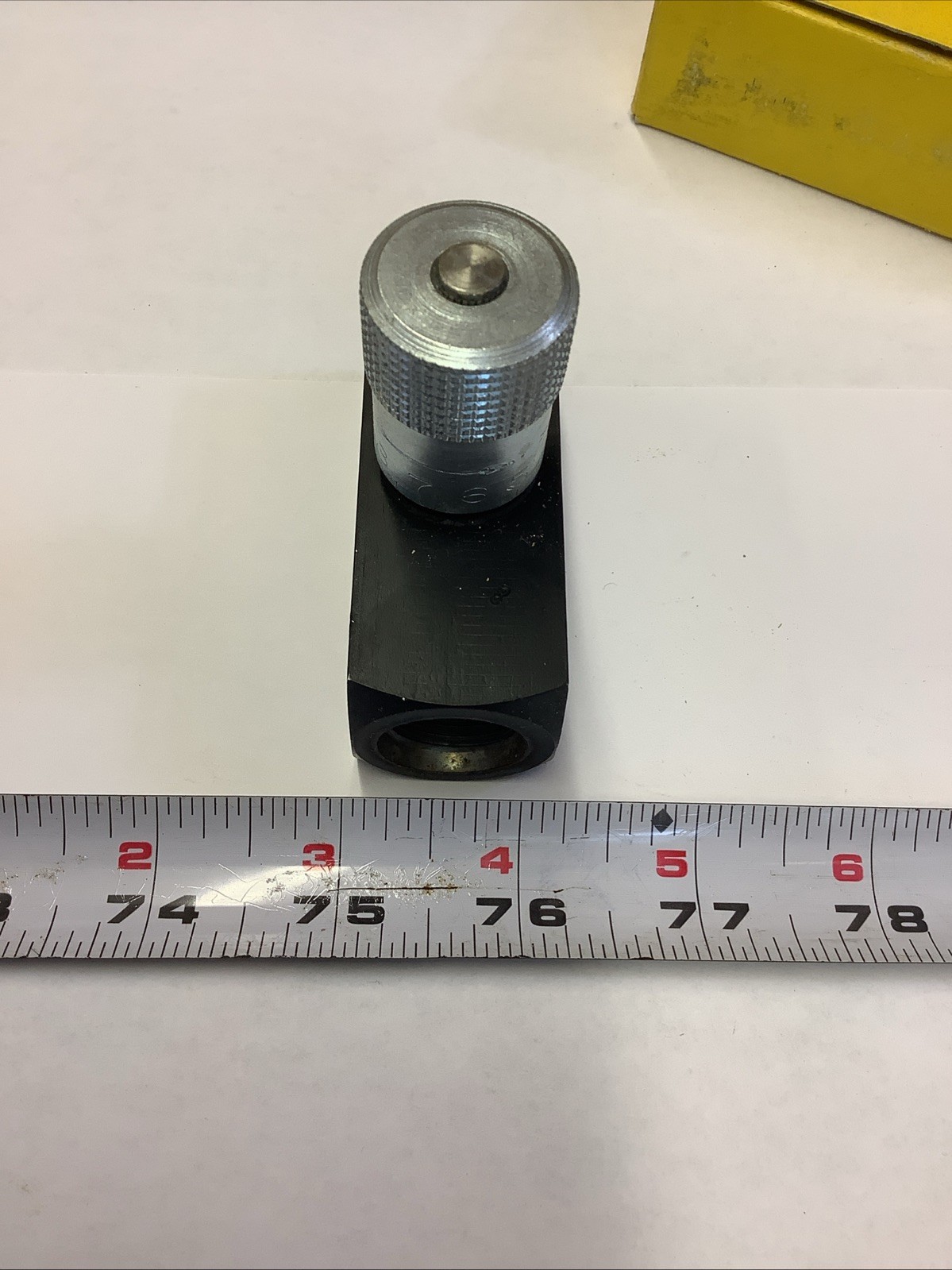 PARKER needle valve N820S, 3000PSI,8 GPM, 3/4”, (1 In Lot) 4052-87