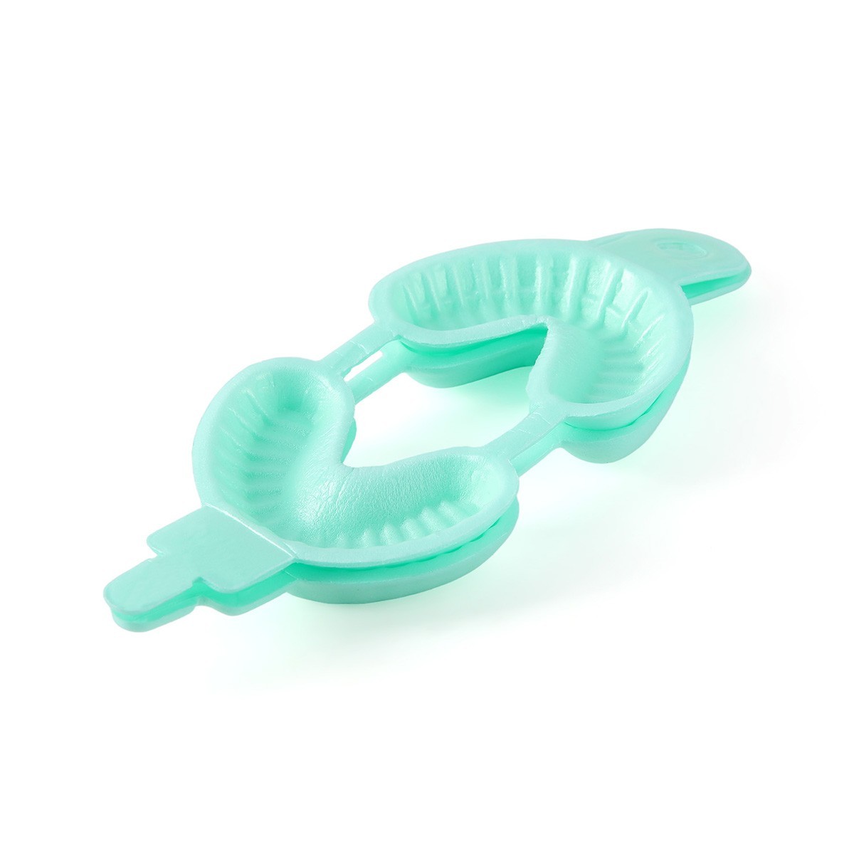 50pair/Pack Dental Disposable Fluoride Foam Trays Dual Arch Trays Gel/Foam S M L
