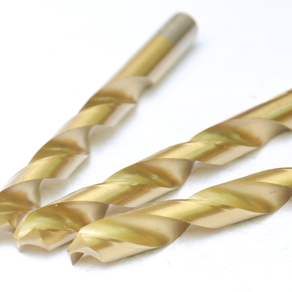 Drillforce 10PCS 1/16″ Titanium Drill Bits Set HSS Metal Woodworking Drill Bit