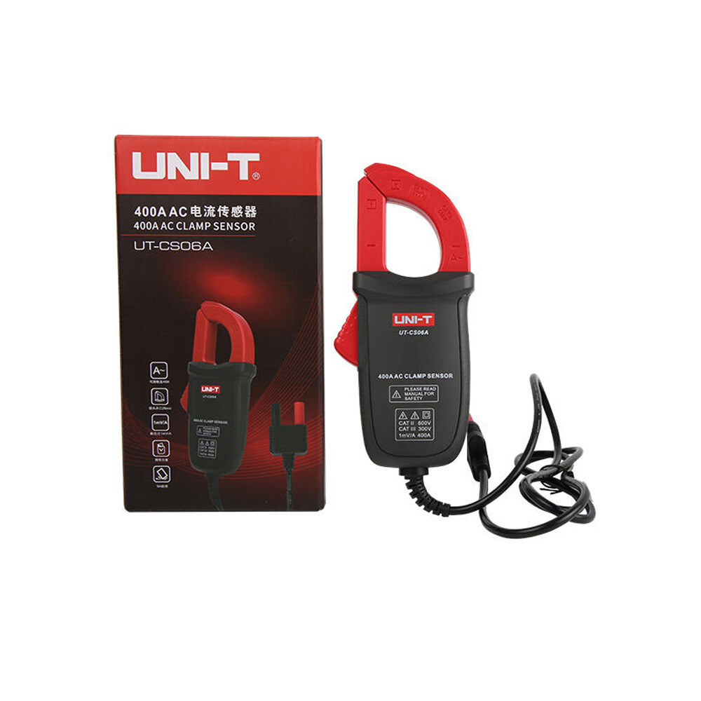 UT-CS06A 400A Current Sensor AC Measuring Clamp For UT61E+ UT117C Multimeters