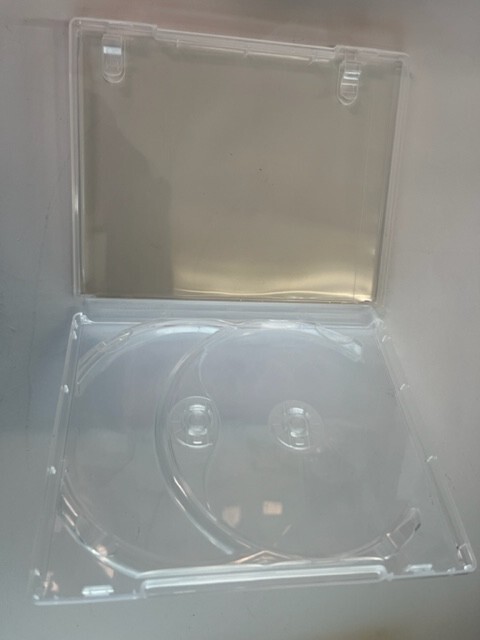 10 ORIGINAL SCANAVO CRITERION 14MM DOUBLE BLU-RAY SUPER CLEAR CASES, CR2/ONET.14