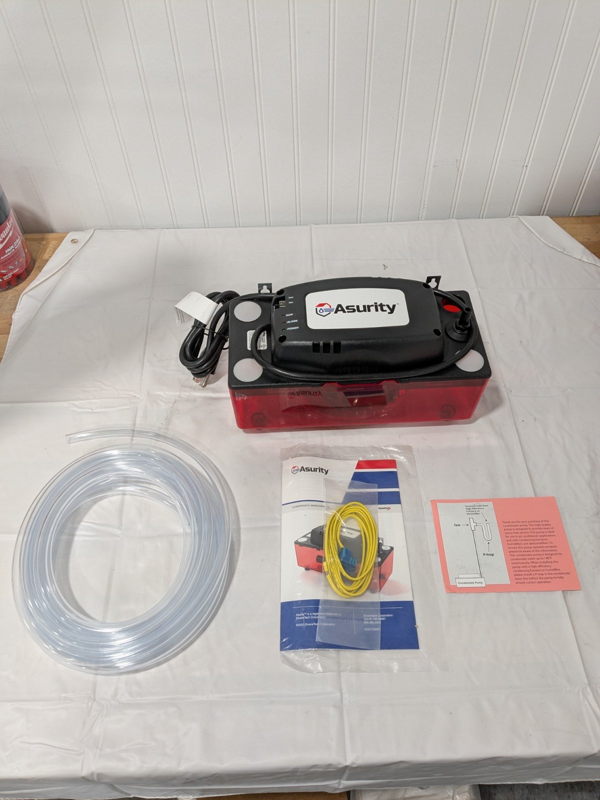Asurity Electronic Condensate Pump 1/2 Gallon Tank Capacity, 115V Volt CVMINI