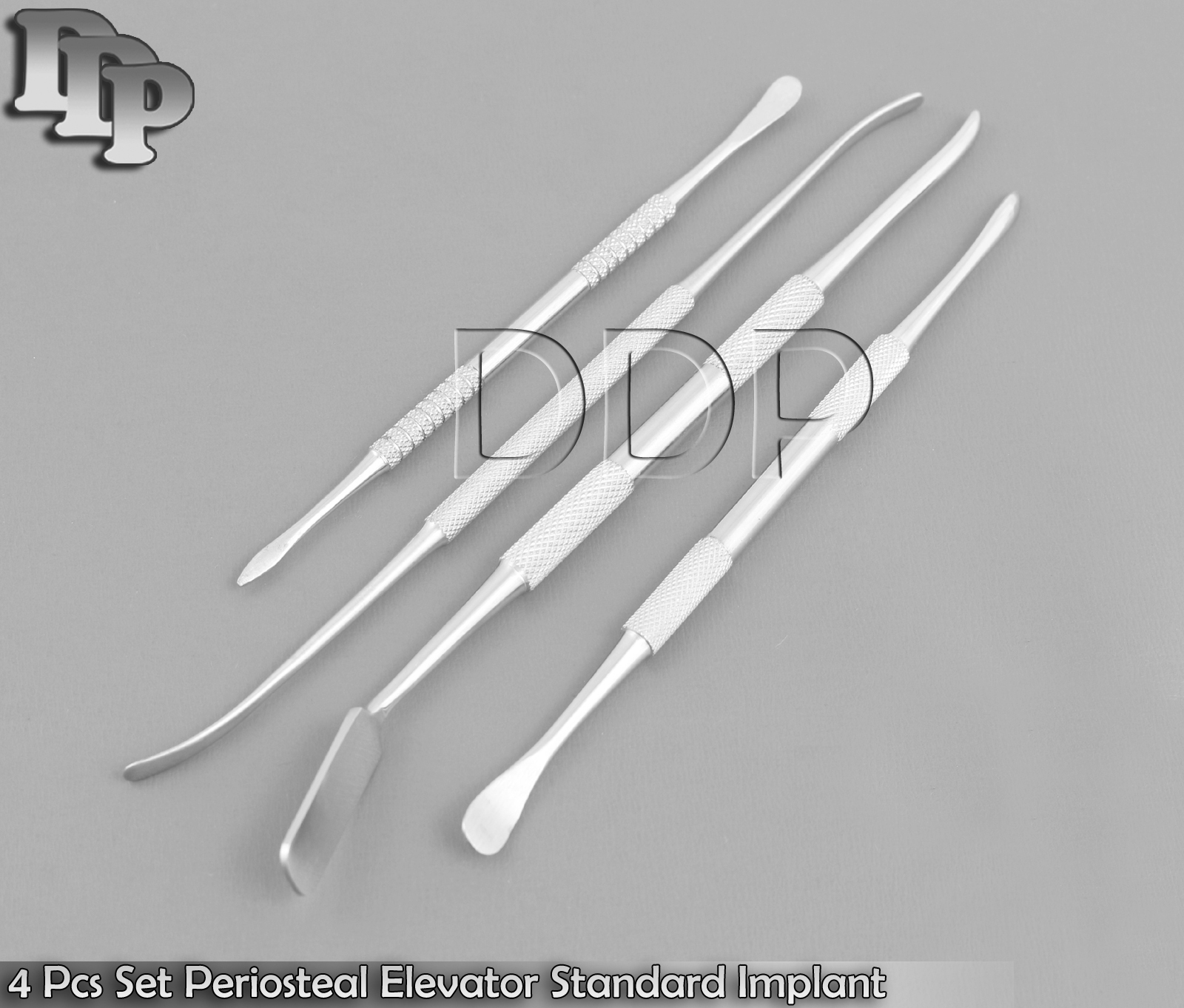 4 Pc Set Periosteal Elevator Standard Implant Surgical Dental Instrument PR-0091