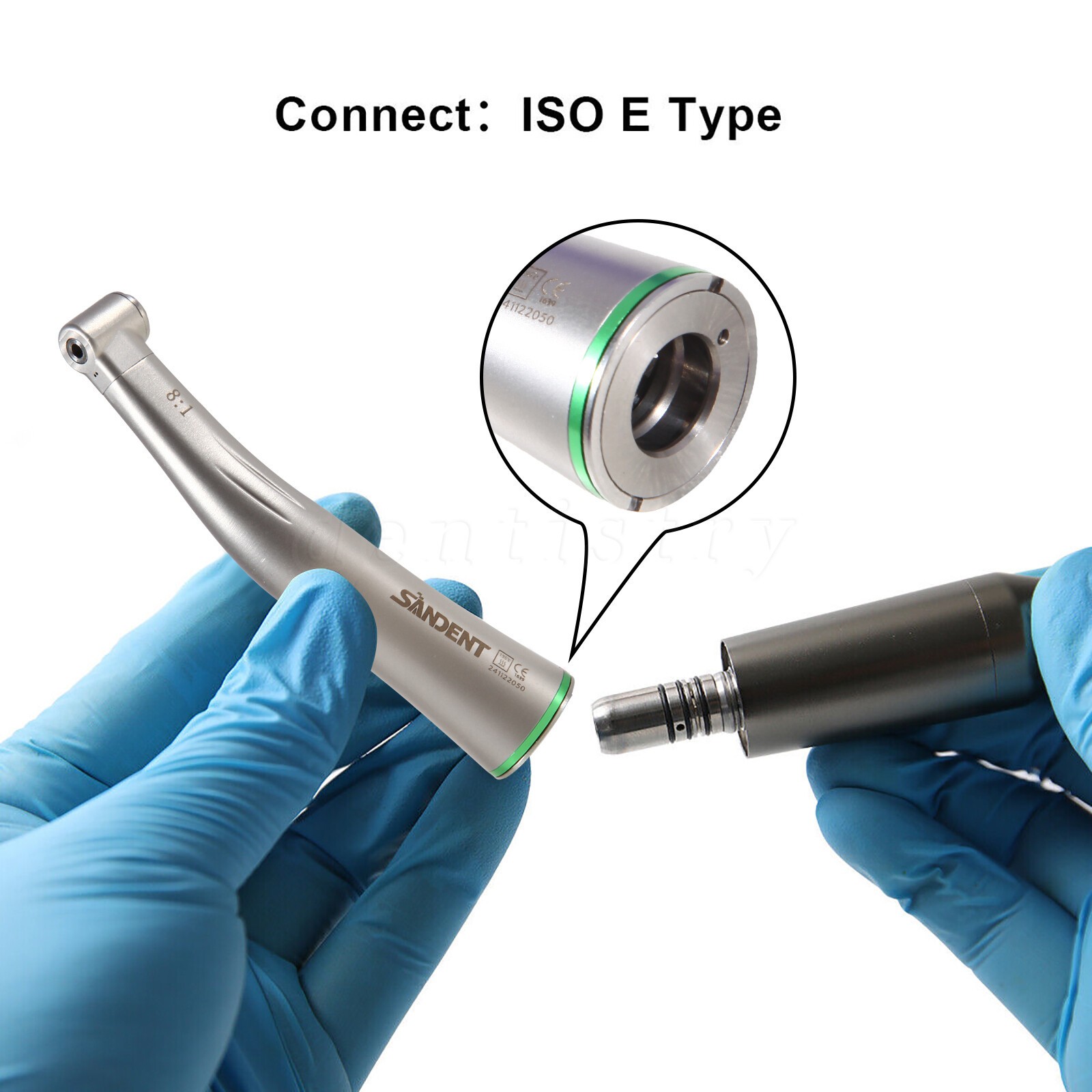 Dental 8:1 Endo Handpiece For Promark Endodontic Contra Angle