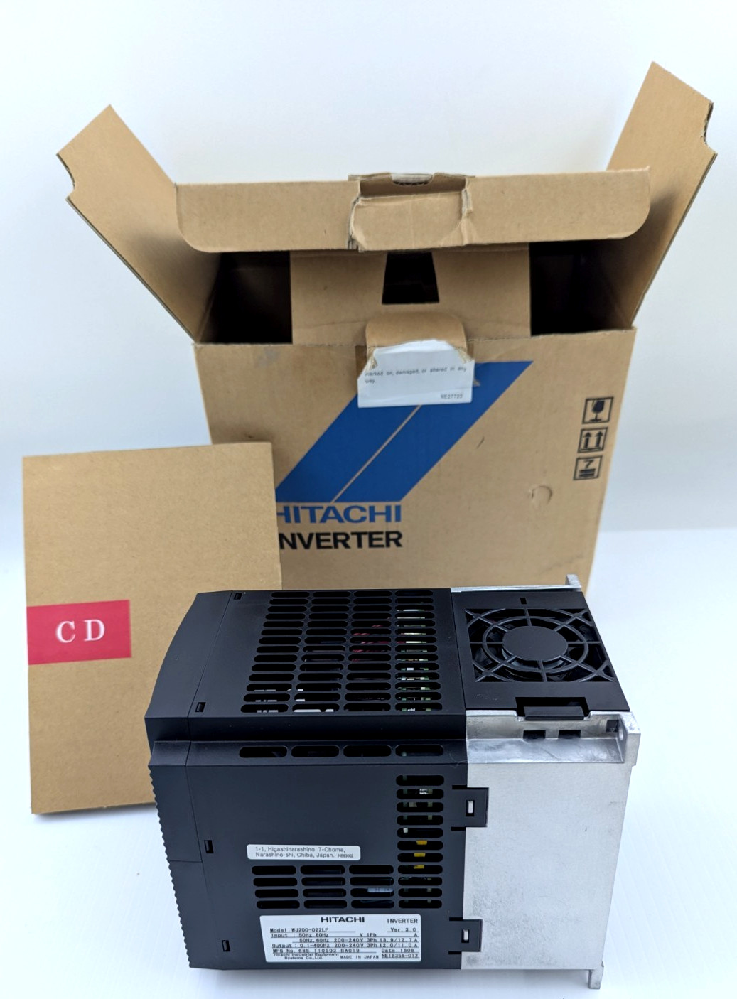 HITACHI WJ200 INVERTER WJ200-022LF Ver. 3.0