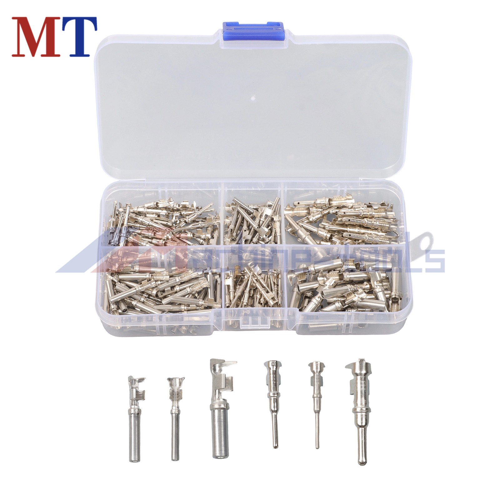 180PCS Connector Pins and Sockets Sizes 12/16/20 12-22 AWG for DTP DT DTM Series
