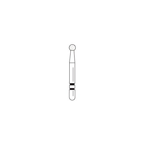 Abrasive Technology 125C Two Striper FG Round Coarse Diamond Burs 5/Pk 2015006