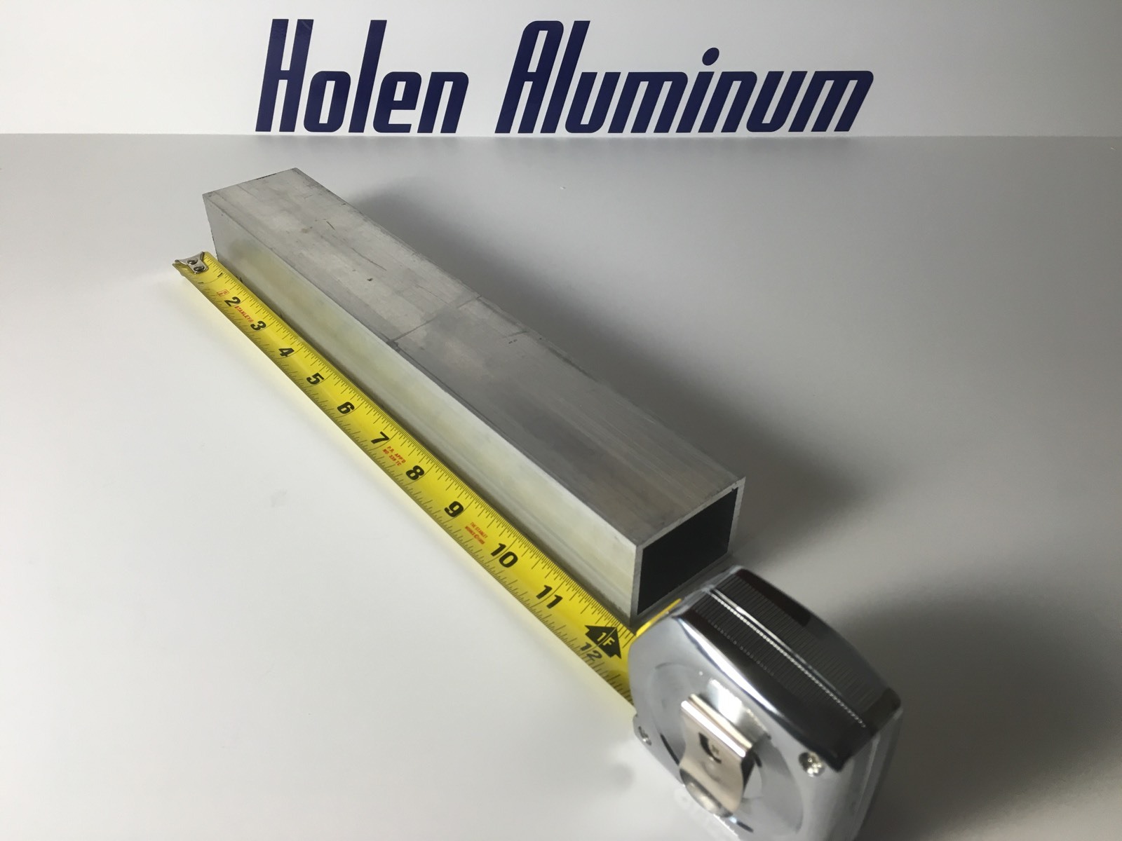 1″ X 1-1/2″ X 1/8″ X 12″ Length Aluminum Rectangular Tube 6063-T52