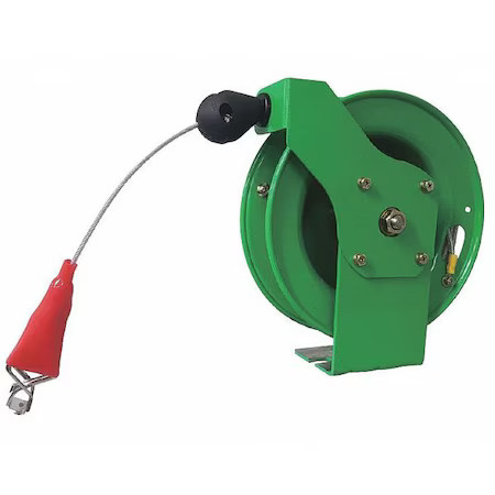 Speedaire 440G03 Cable Reel, 50 Ft., Powder Coated, Green
