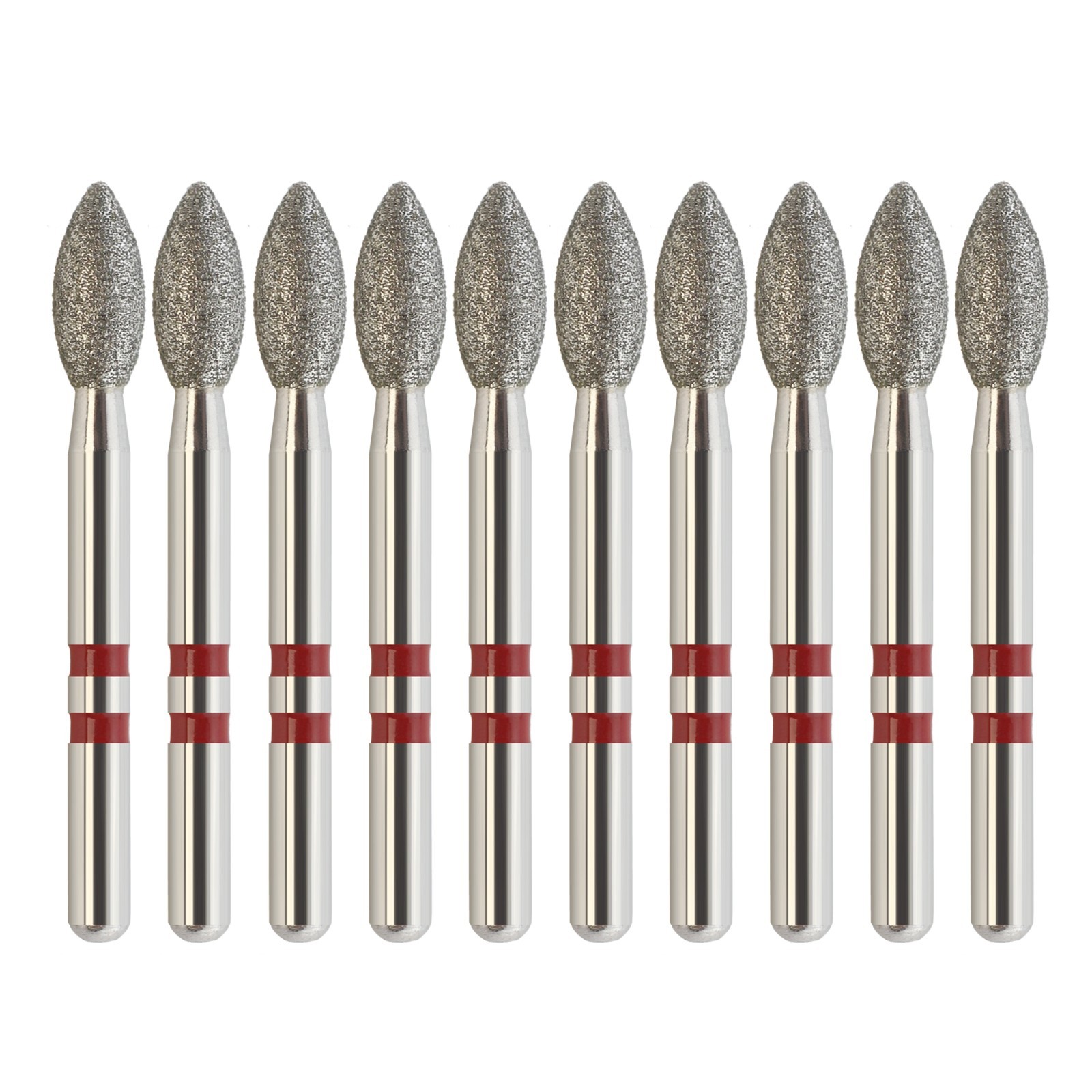 Zirconia Adjustment Diamond Burs FG Z368/023F Football Egg Fine Grit High Speed