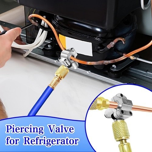 Pair BPV31 Bullet Piercing Valve A/C Refrigeration Lines 5/16 – 3/8 – 1/4 NEW
