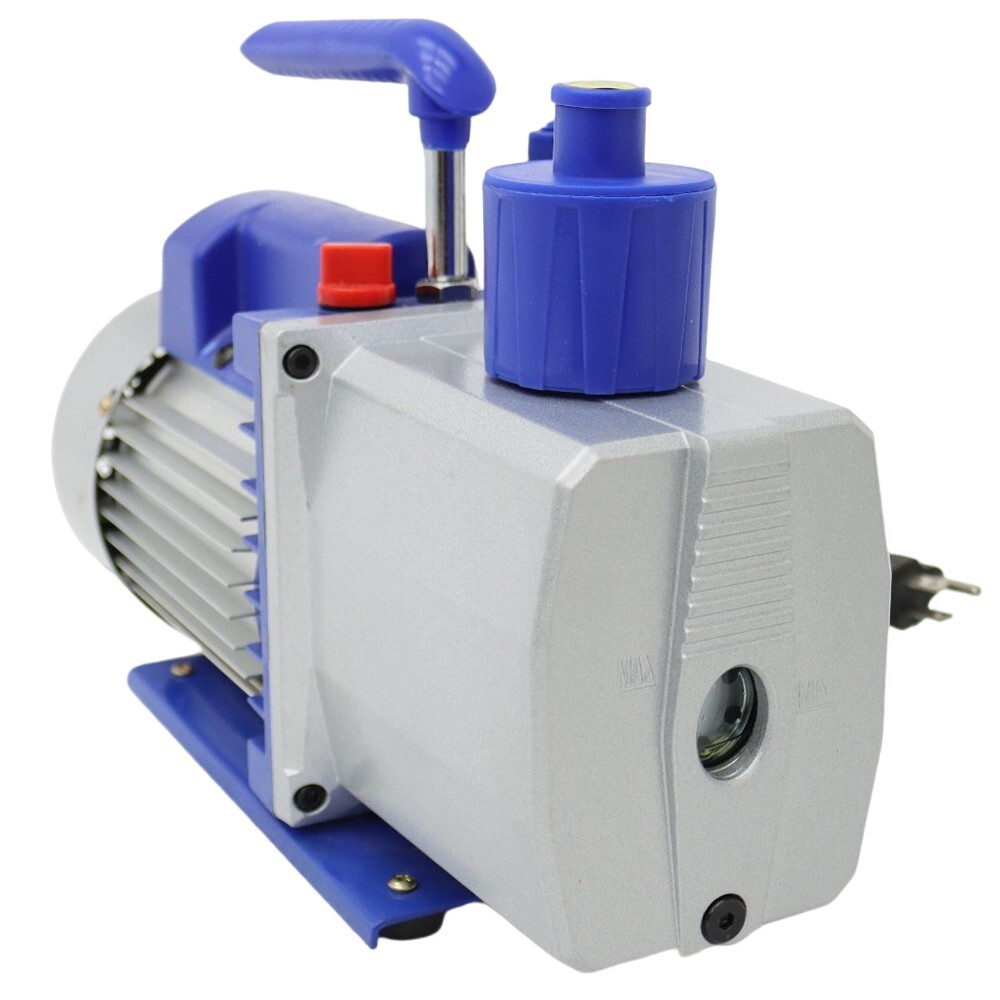 110V 1400W 1.9Cu ft Vacuum Drying Oven with 110V Vacuum Pump Rotary Vane Pump