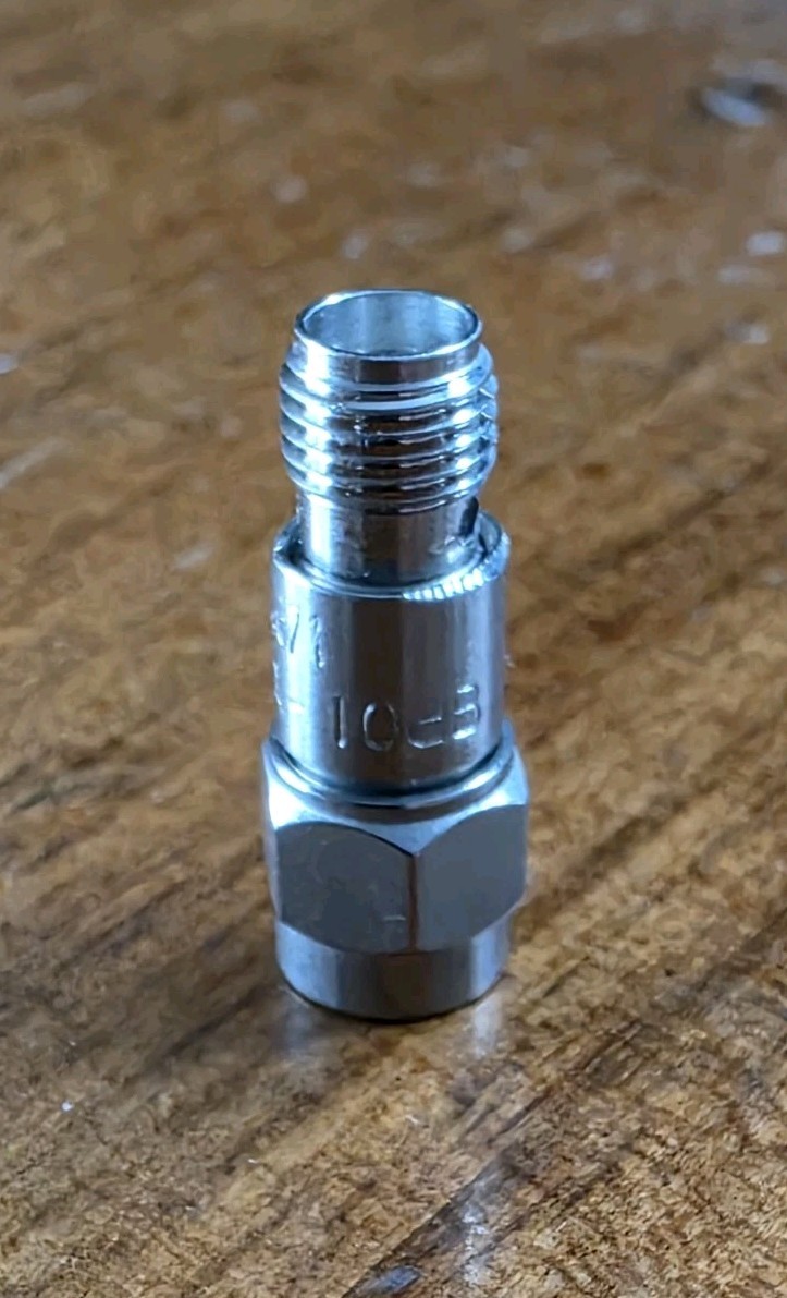 INMET 12A-10 RF COAXIAL FIXED ATTENUATOR
