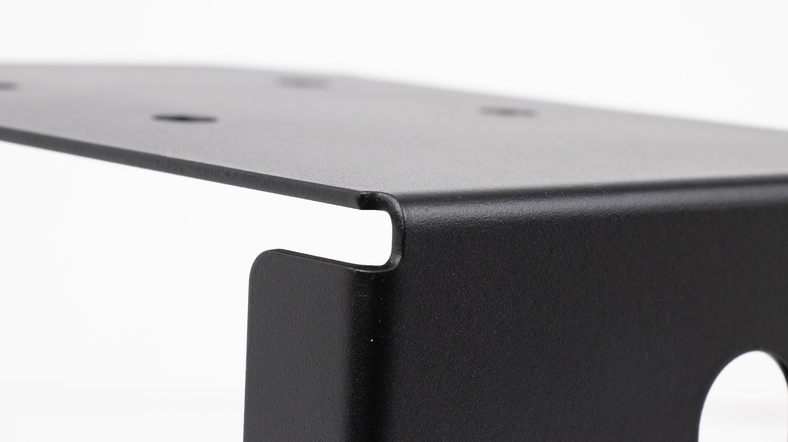 Black Powder Coated 8×8 Post Base Bracket Kit for Pergola, w/ 1″ Standoff, 4PACK