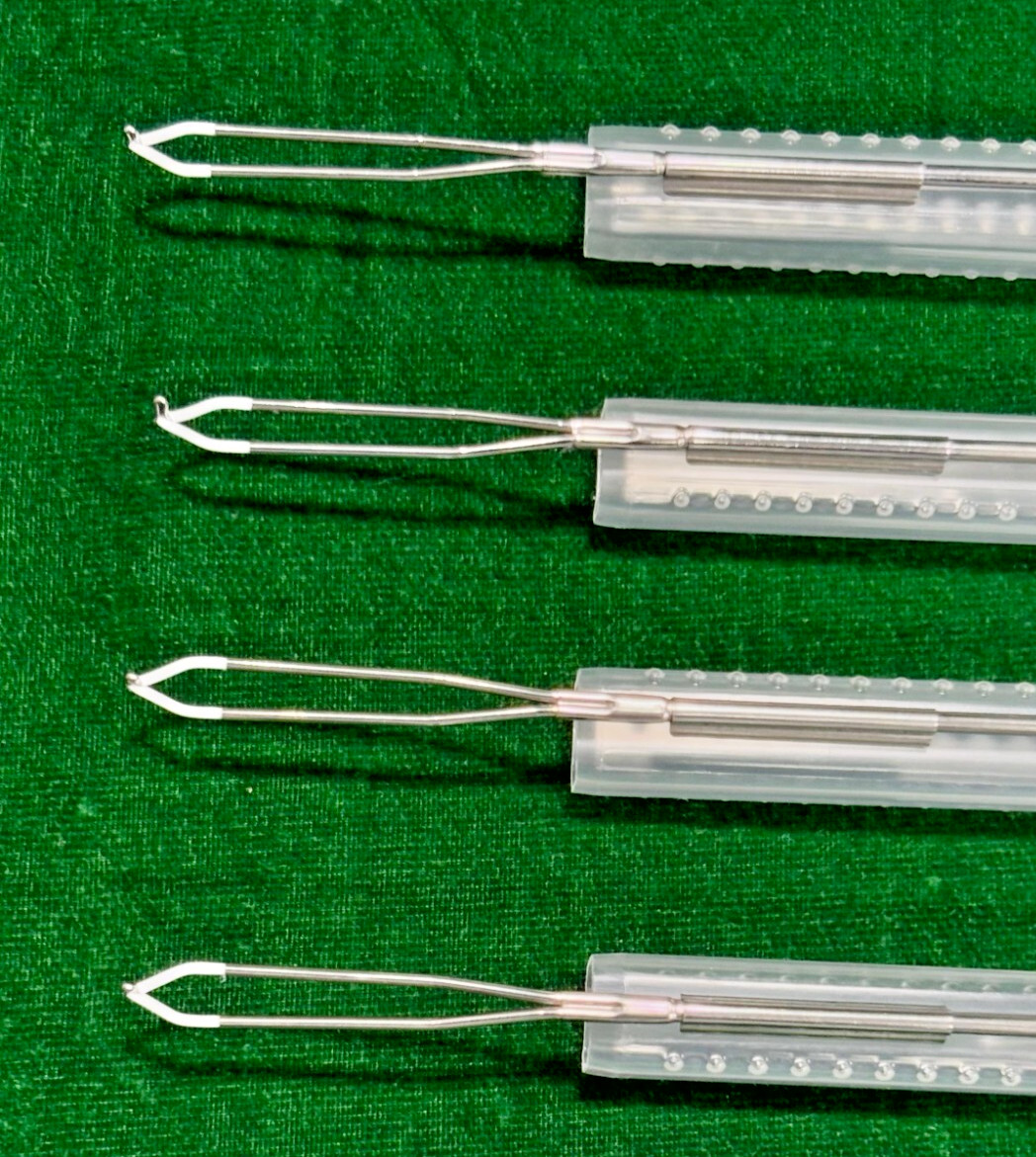 4pc Hysteroscopy Monopolar Collin’s Knife Electrodes 2.9mm for Working Elements