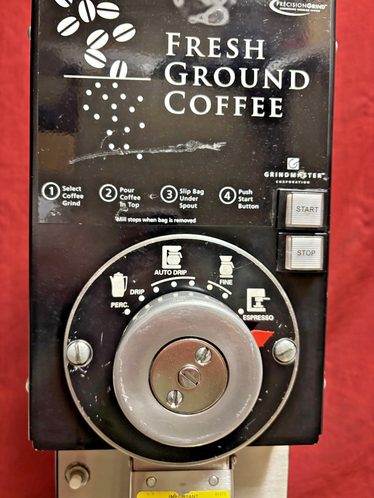 SANITIZED Grindmaster 890 BS Commercial 3 lb Coffee Bean Grinder 9941
