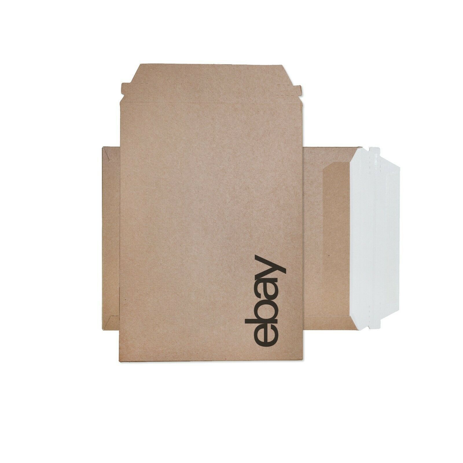 eBay Branded Black Logo Paperboard Cardboard Mailjacket Envelopes 10 Count 5 x 7
