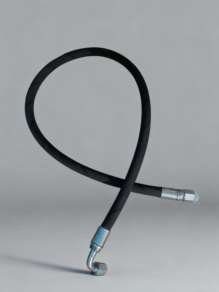 90cm Agt Miva Chinese Mini Excavator Hydraulic Hose M14x1.5 X 36″ One End 90°Vrr