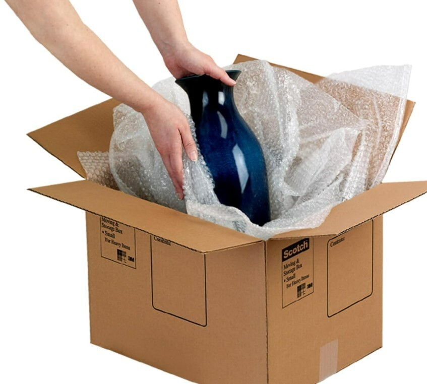 Cushion Wrap Bubble Packing Shipping Wrap Roll Bubbles Cushioning Moving Protect