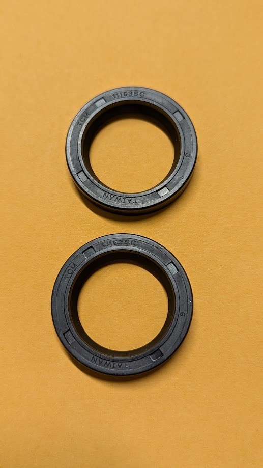 2-pack TCM Oil Seal – 1.125 in Shaft Dia., 1.625 in OD, 0.312 in