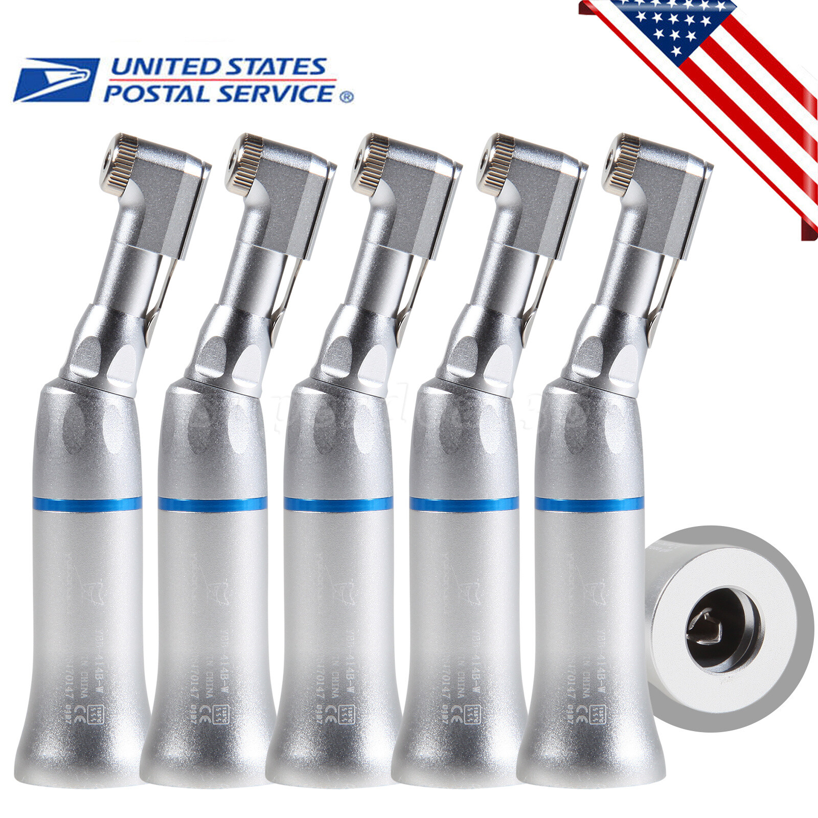1-5 NSK Style Dental Low Slow Speed Contra Angle Handpiece Latch E-type YB-EP