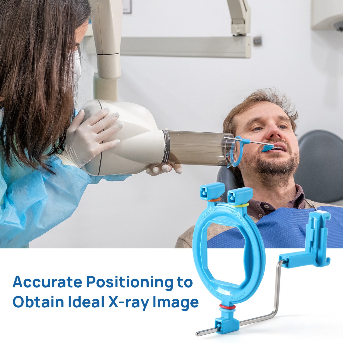 USA Dental X-Ray Positioner Digital Xray Sensor Holder Film Positioning System