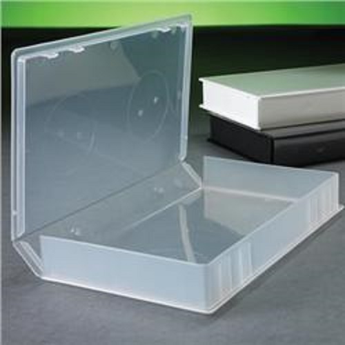 100 CLEAR VHS VIDEO LIBARY CASE NO SLEEVE, NO HUB, PSV14-NS FREE SHIPPING
