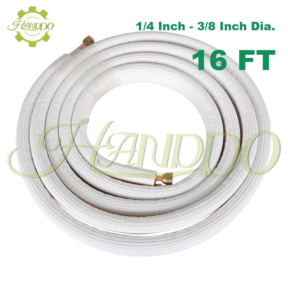 Three Length Options 1/4-3/8 Dia. Install For Mini Split Heat Pump Systems