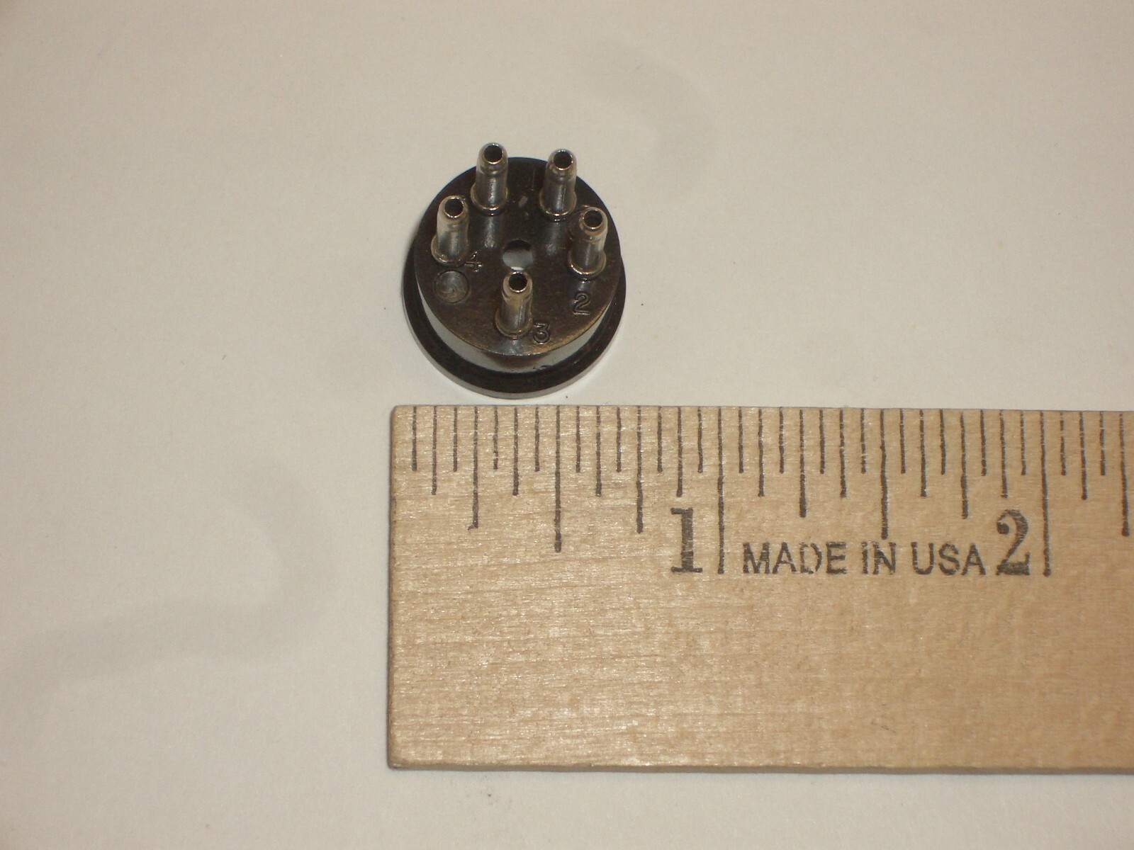 AMPHENOL 71-5S 5 PIN MINI MICROPHONE SPEAKER PLUG CONNECTOR MATES TO 78-S5S
