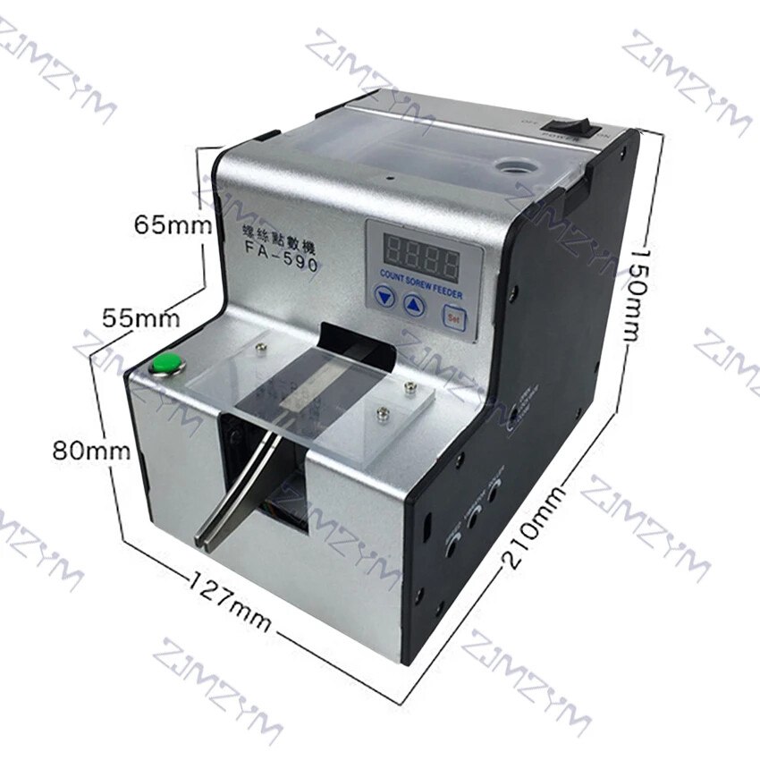 FA-590 Automatic Screw Counting Machine Digital Display Screw Counter 1.0-5.0mm