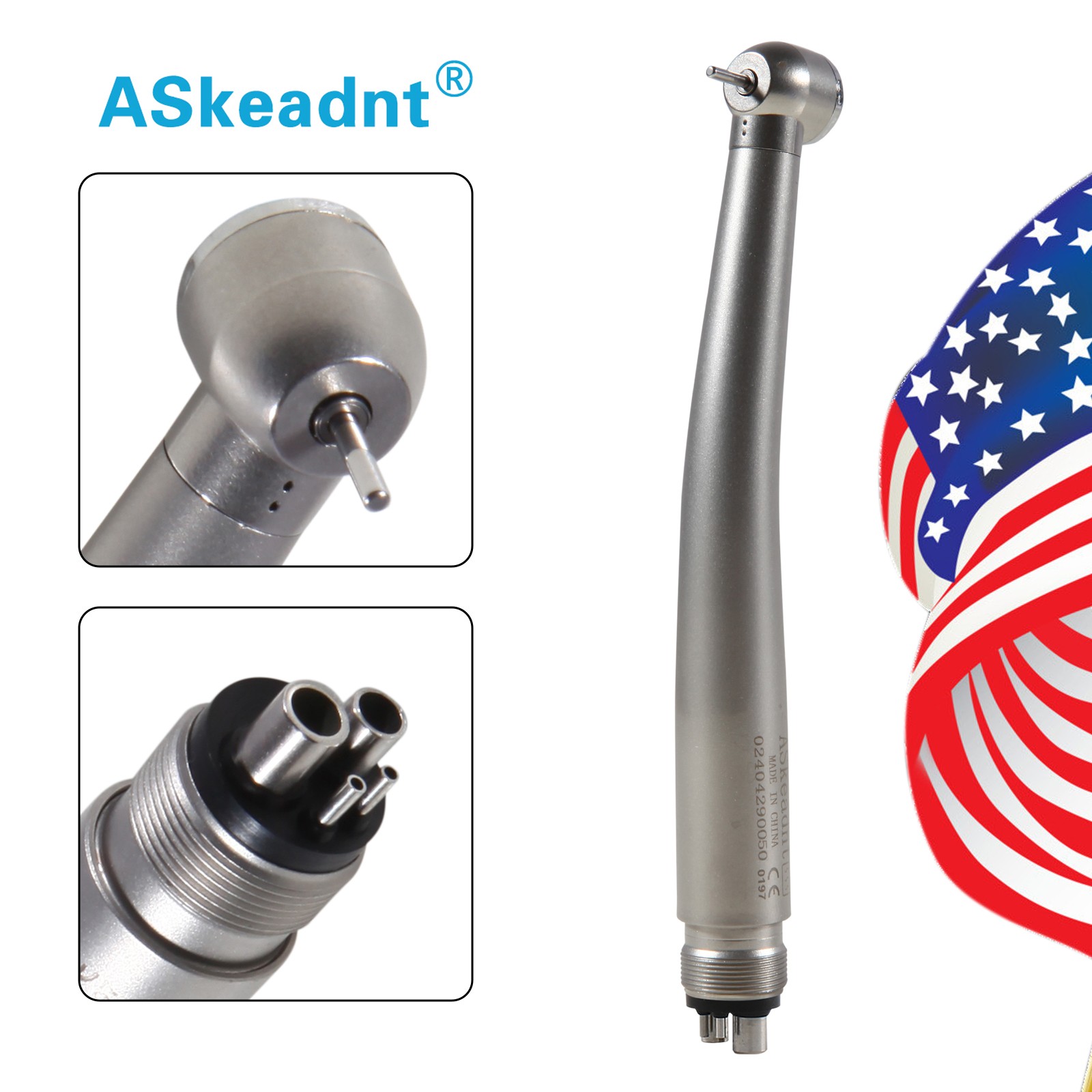 10 Yabangbang Dental High Speed Handpiece Push 3 Spray Turbine 4Hole Fit NSK KaV