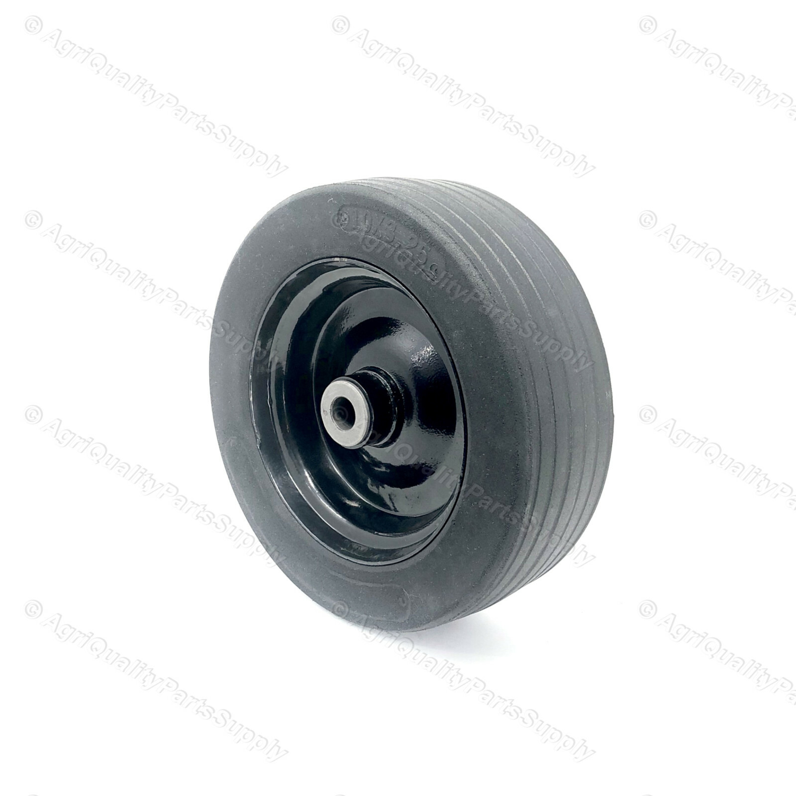 10″ x 3.25″ Solid Finish Mower Wheel One(1) / Tire with 3/4″ ID Needle Bearings