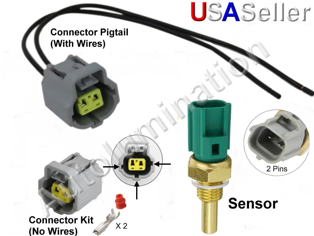 Engine Coolant Temp Sensor Temperature Connector Lexus Toyota 4Runner Camry
