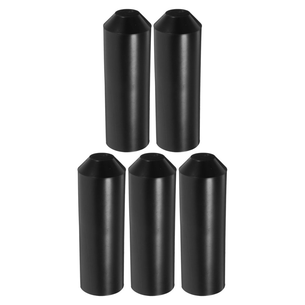 5pcs Heat Shrink End Cap with Spiral Adhesive for 1.5 Inch Rope