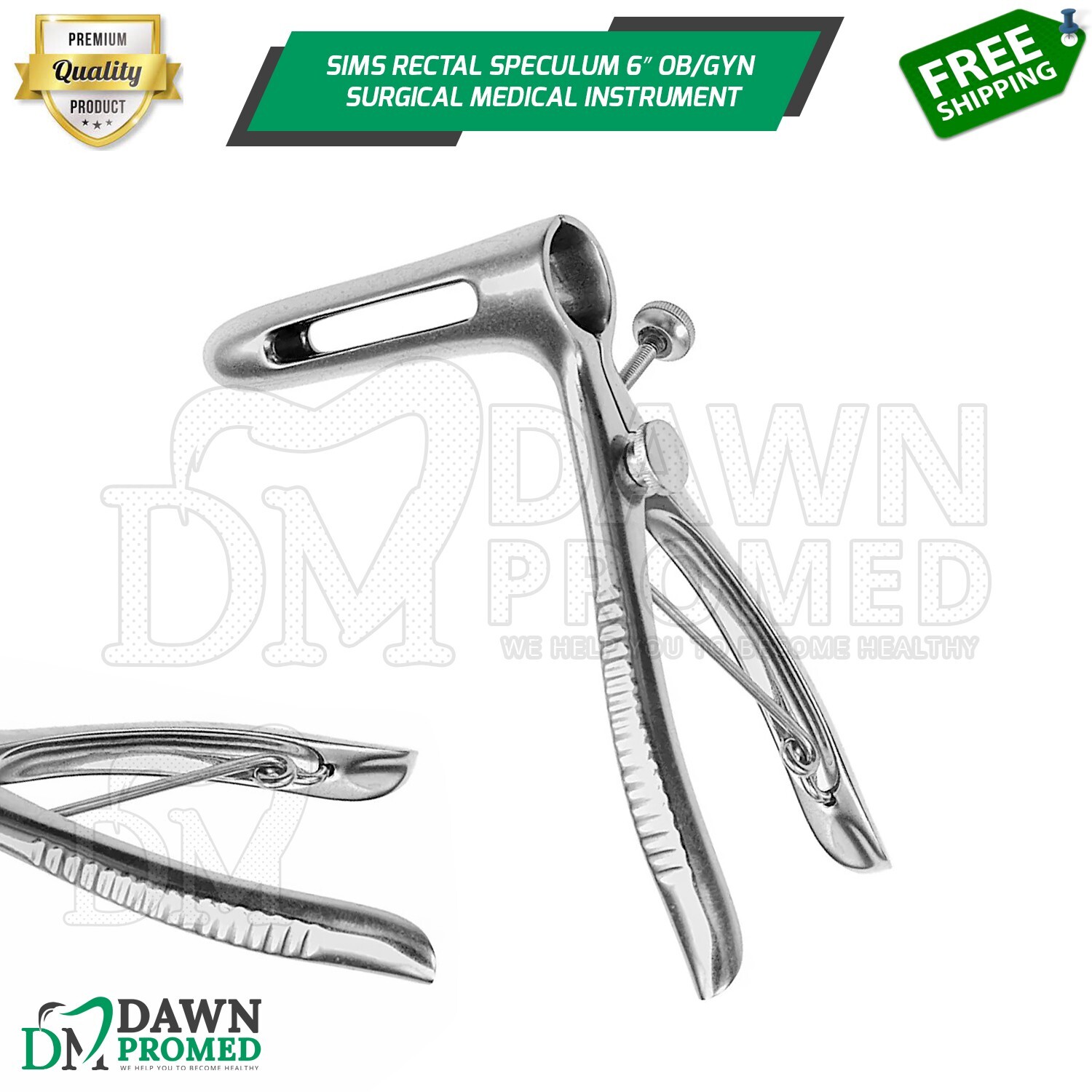 Sims Rectal Anal Speculum 6″ OB/GYN Urology Surgical Medical Instruments