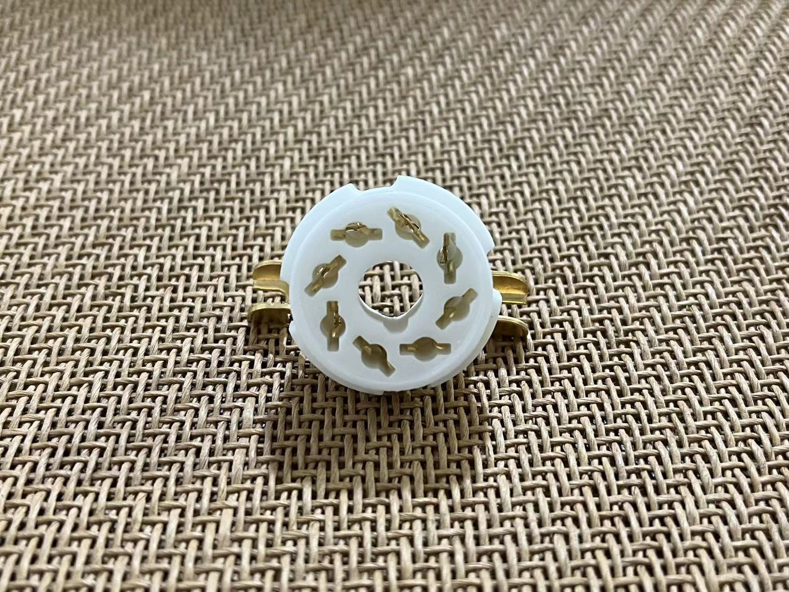 5pc 8pin Octal Vacuum Tube Socket Base ForEL34 GZ34 274B 5AR4 KT66 Chassis Mount
