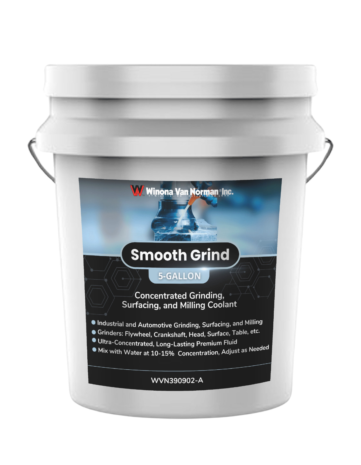 Smooth Grind – Semisynthetic Concentrated Grinding Coolant – 5 gallon