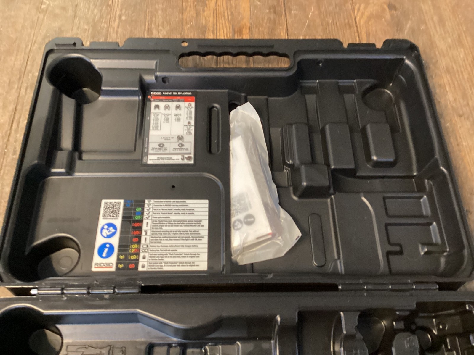 Ridgid RP-251 Press Tool Carrying Storage Case CASE ONLY IMMACULATE CONDITION