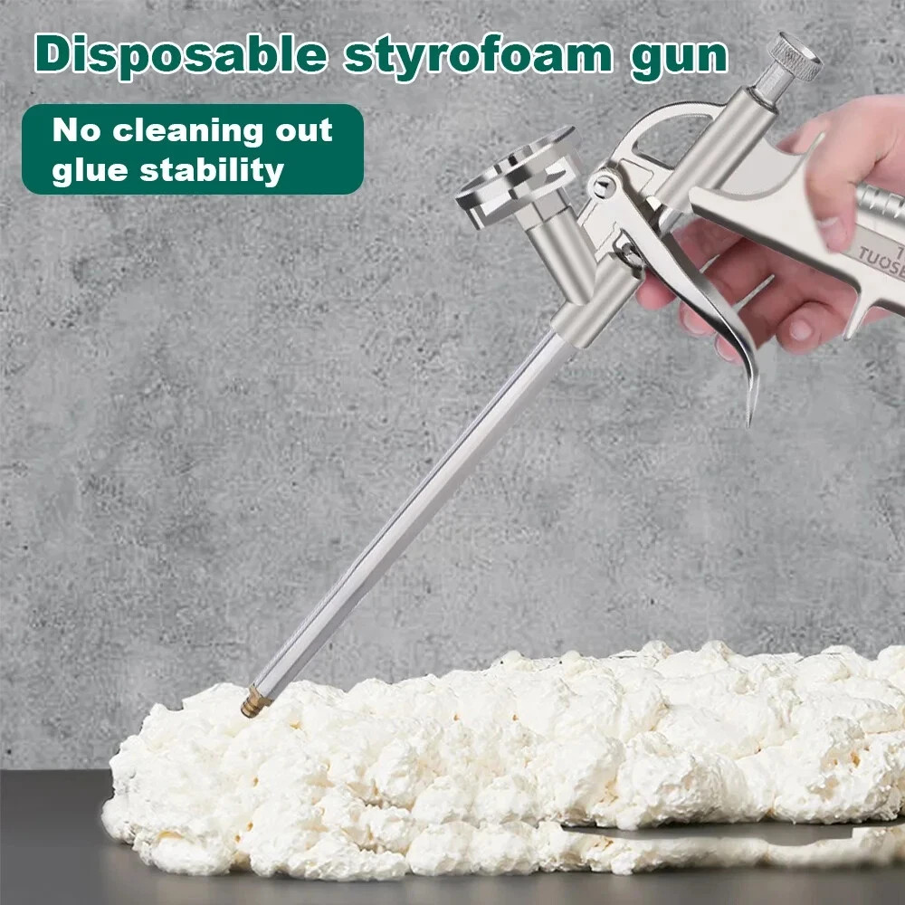 Expanding Foam Spray Gun Polyurethane Applicator for Window Door Insulation