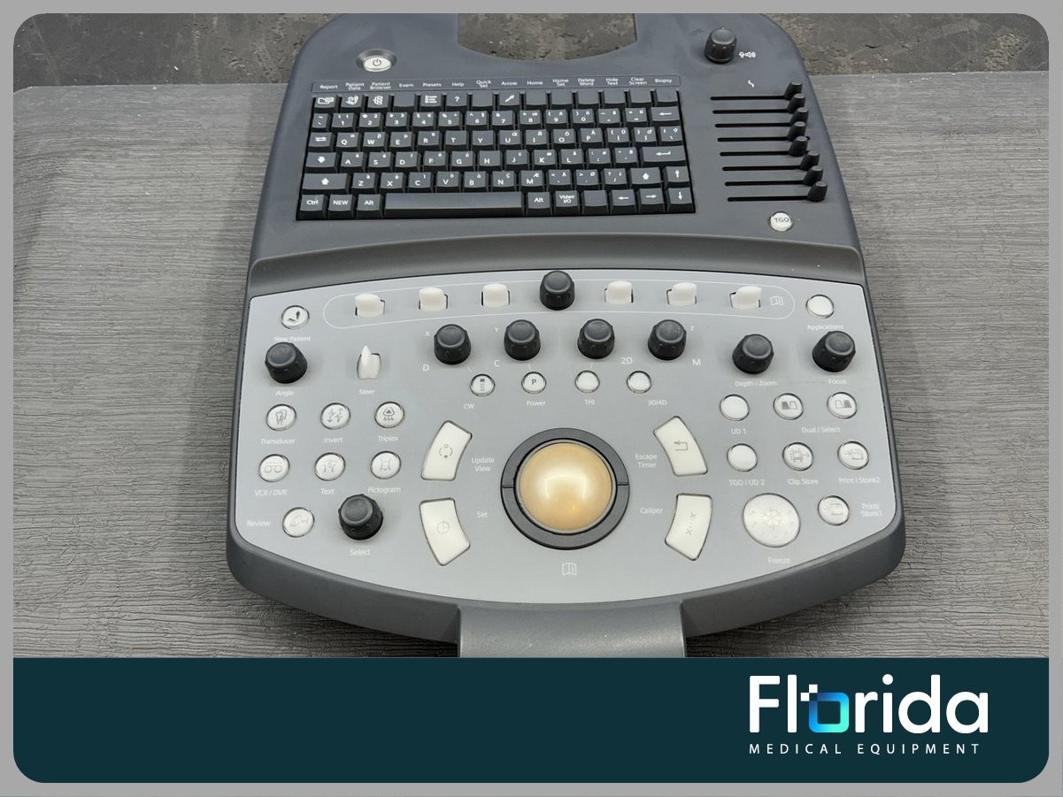 SIEMENS ACUSON X300 ULTRASOUND KEYBOARD ASSEMBLY PART 10429359 / 10348373**