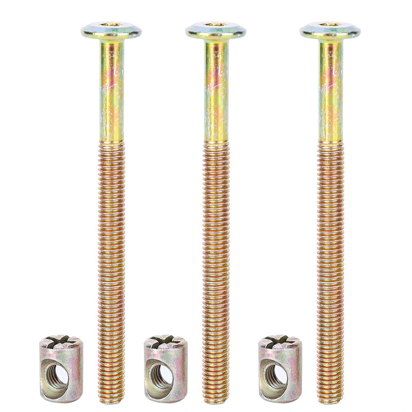 10pcs M6 Durable Furniture Fastener Kit For Construction Projects