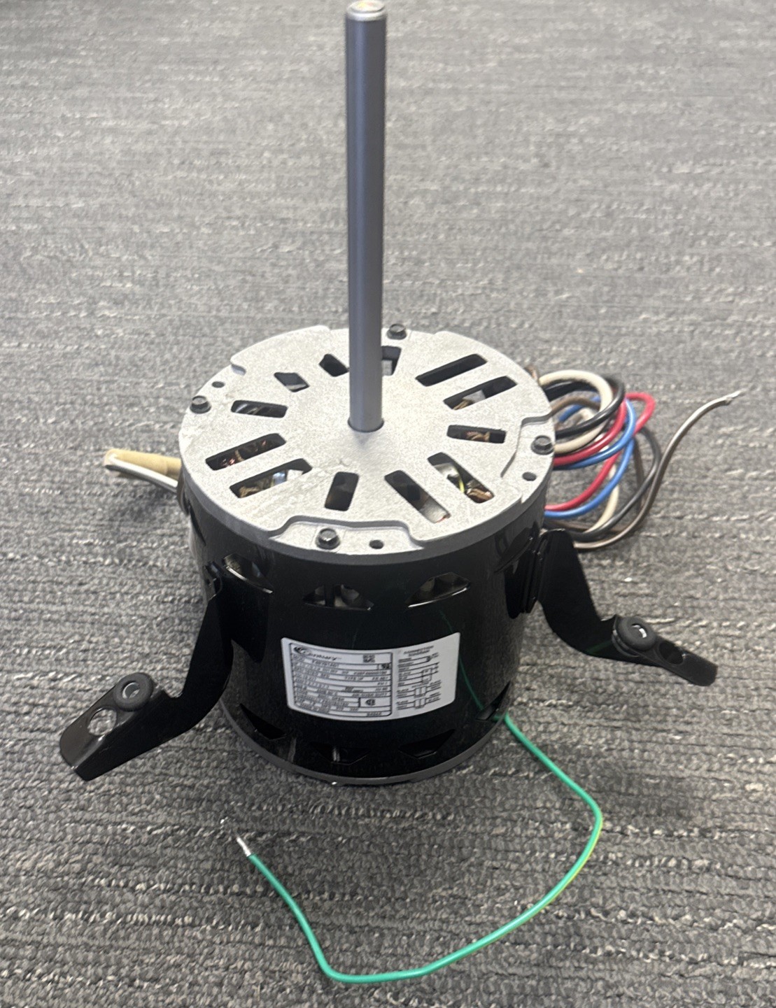 Century 9434A Direct Drive Blower Motor 3-Speed, 277V AC, T-Flex, 1/2 1/3 1/4 Hp