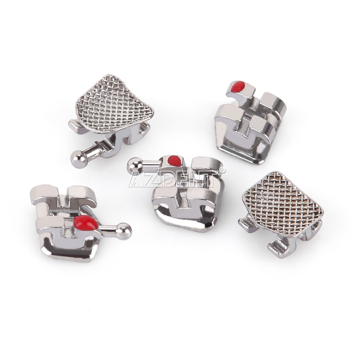 AZDENT Dental Ortho 1st Molar Buccal Tubes /Bracket Braces Mini MBT Roth 018/022