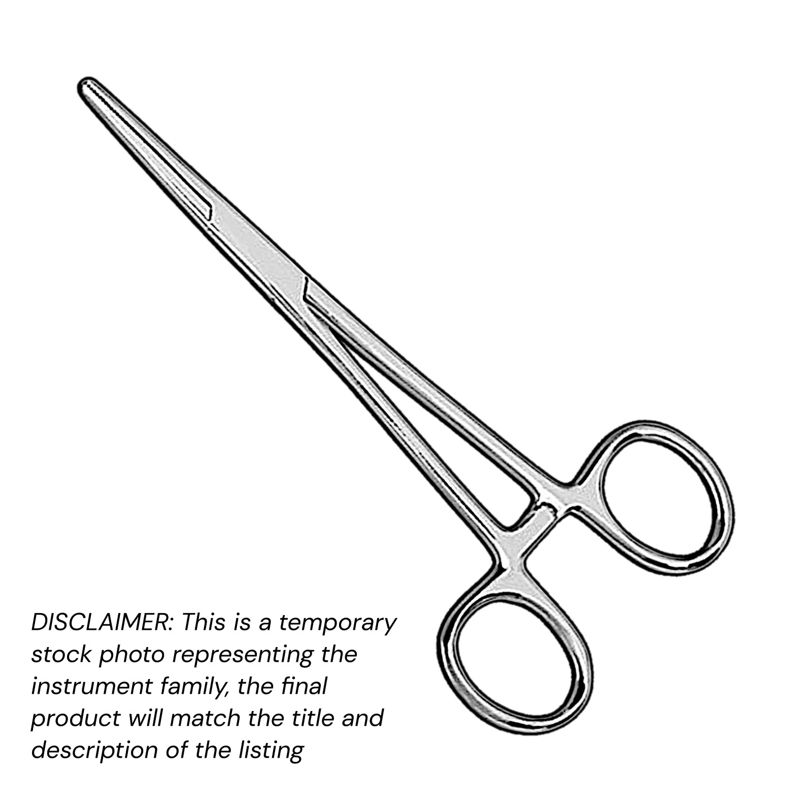 Kelly Hemostat Forceps 5.5″ Straight Standard Pattern Brushed SS Finish XPRS