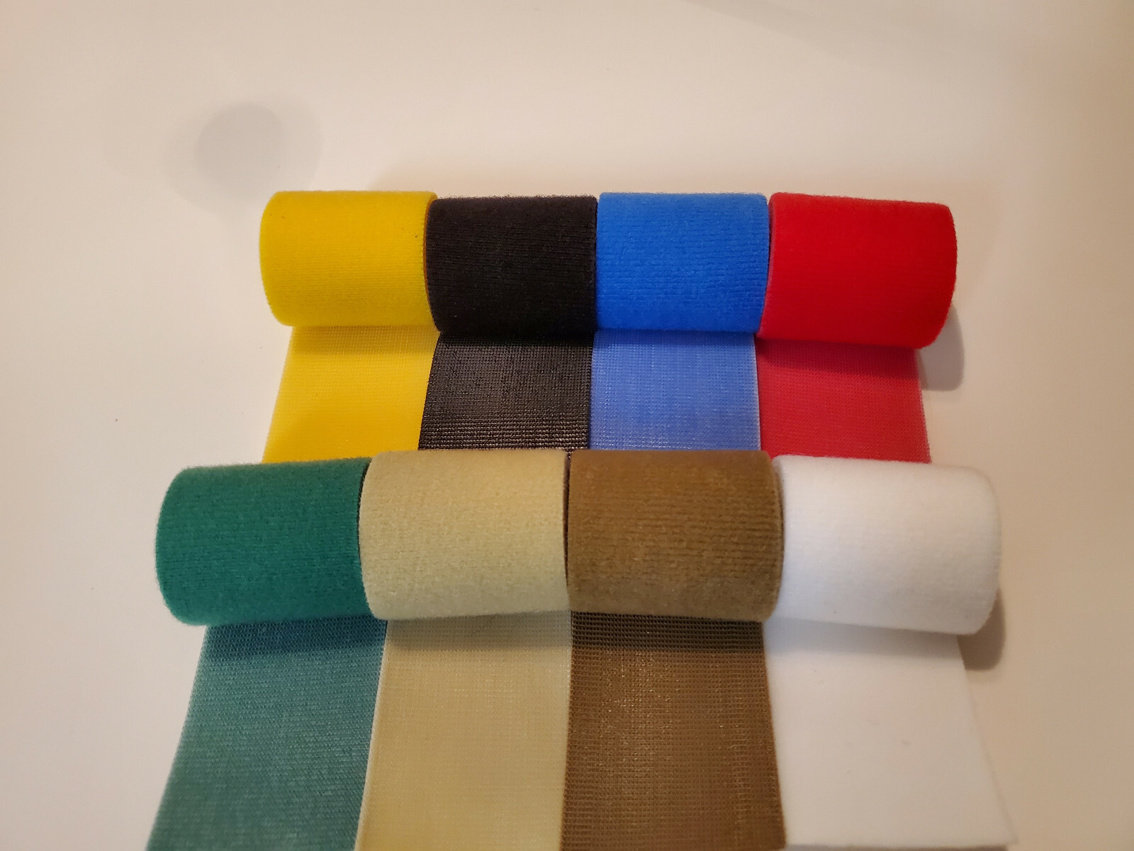 VELCRO® Brand ONE WRAP® Reusable Hook & Loop Tape 2″ x 3′ In 10 Colors .